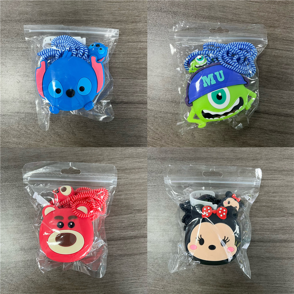Sleeved Cable Kit - 4 teile/satz niedlichen 3d cartoon kabel