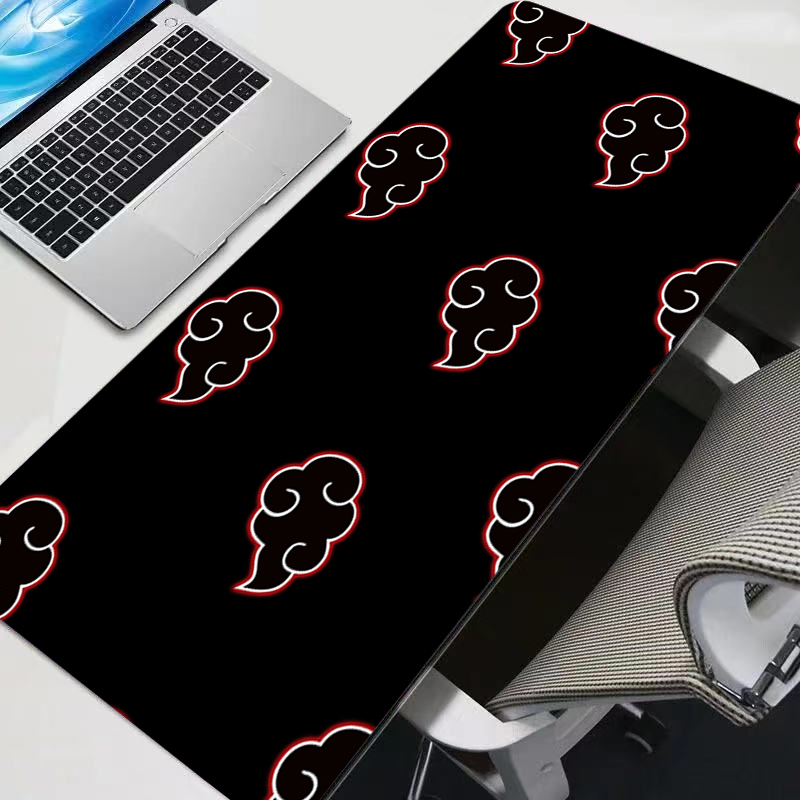Gaming Accessories Boys - Leder-Mauspad AKATSUKI N-Naruto Mauspad Anime Jungen