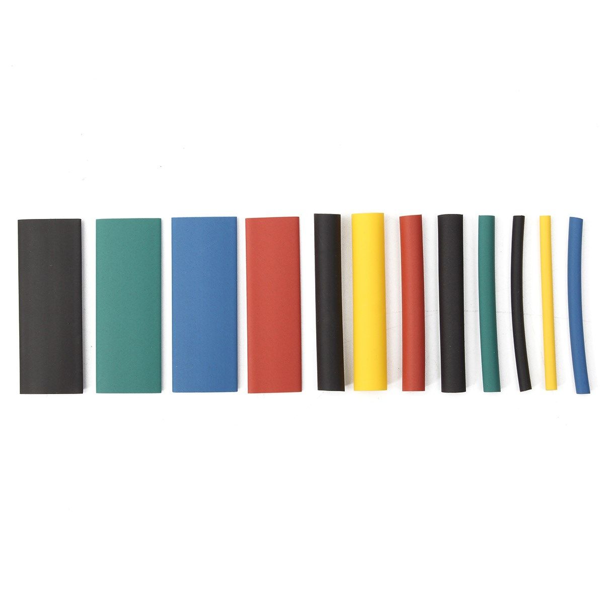Sleeved Cable Kit - 520-teiliges Schrumpfschlauch-Set für Flachkabel-Isolierungen, 5 Farben,