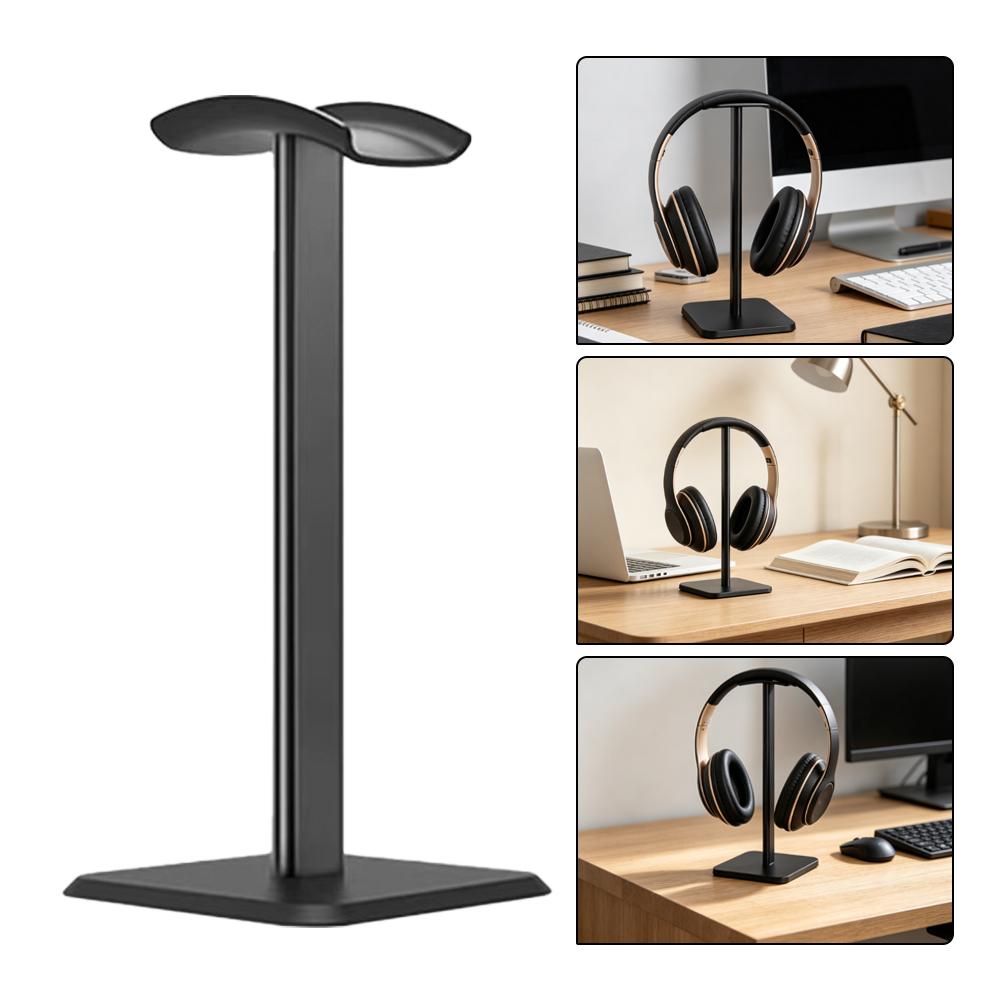 Gaming Accessories Rack - Universeller Over-Ear-Kopfhörerständer, minimalistischer Schreibtisch-Headset-Halter, Display-Rack für
