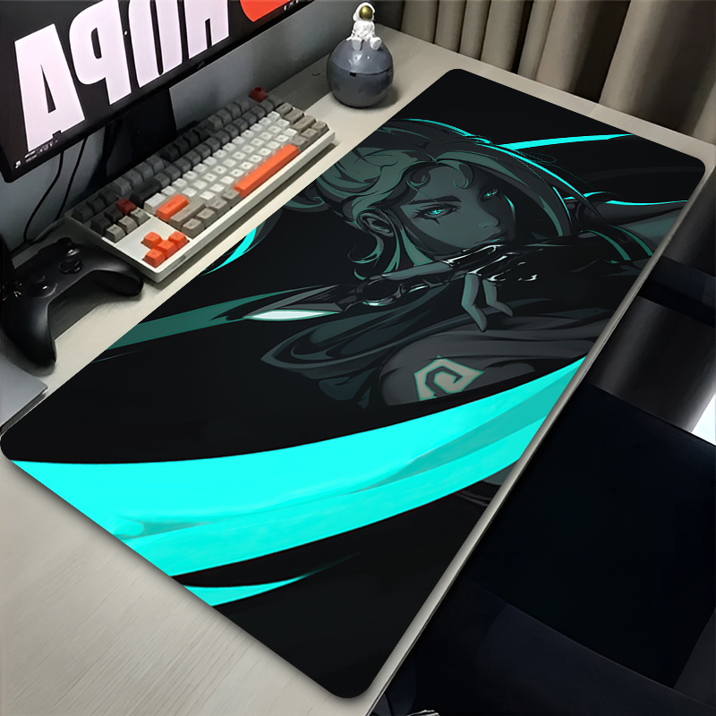 Gaming Accessories For Desk - Mauspad Hot Game Valorant Jett XXL