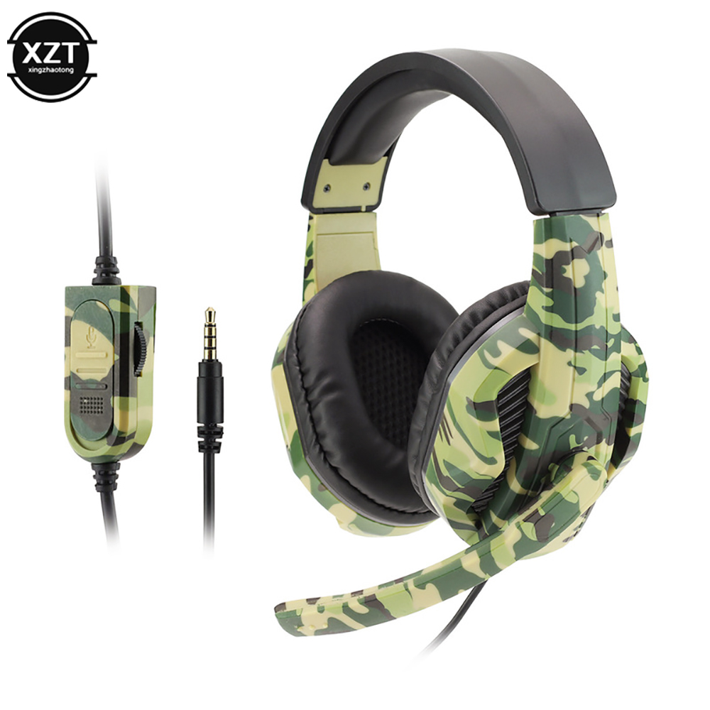 Venom Gaming Accessories - Camouflage Gaming Headset 3,5mm AUX Jack