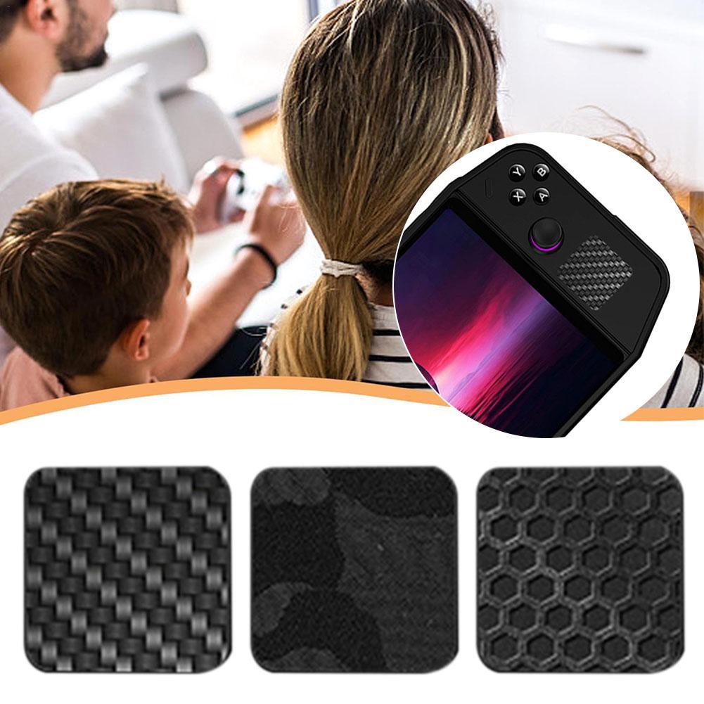 Gaming Handheld Accessories - Aufkleber mit Kohle faser muster für