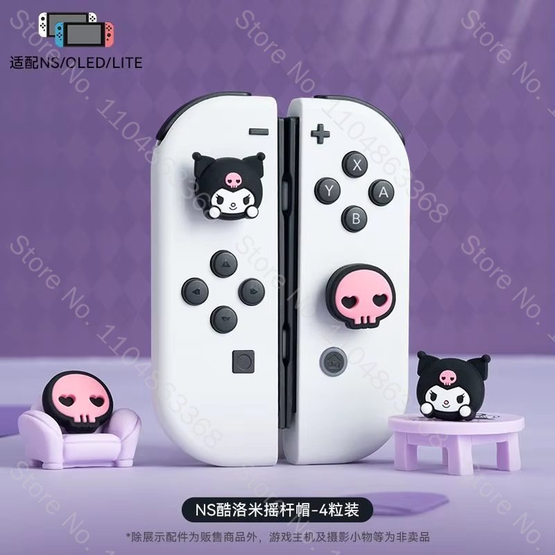 Gaming Accessories Decor - Neuer Hello Kitty Kuromi Silikon-Joystick für