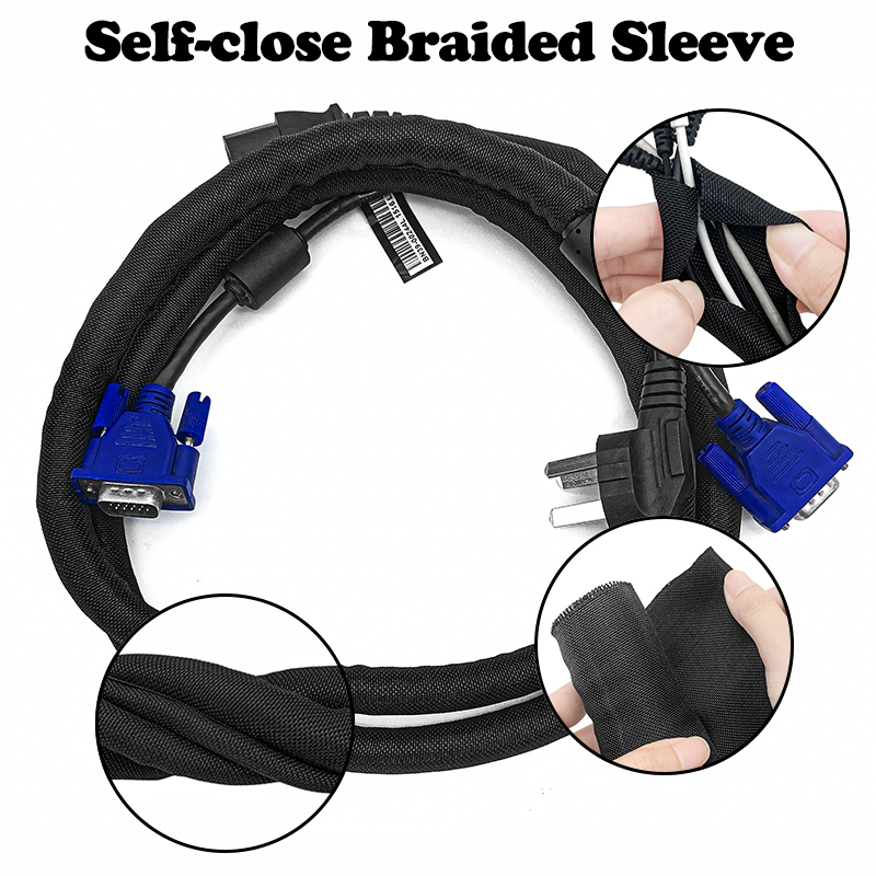 5/10 m selbstschließende geflo – Cable Sleeve Braided Bewertung und Preis