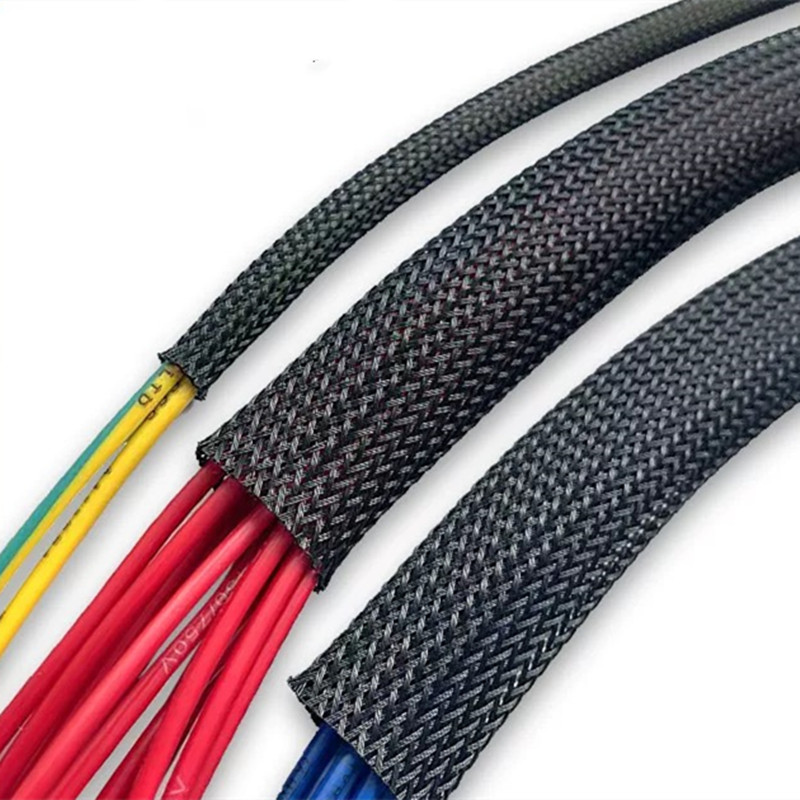 5/10 m schwarzer isolierter Ge – Cable Sleeve Braided Bewertung und Preis