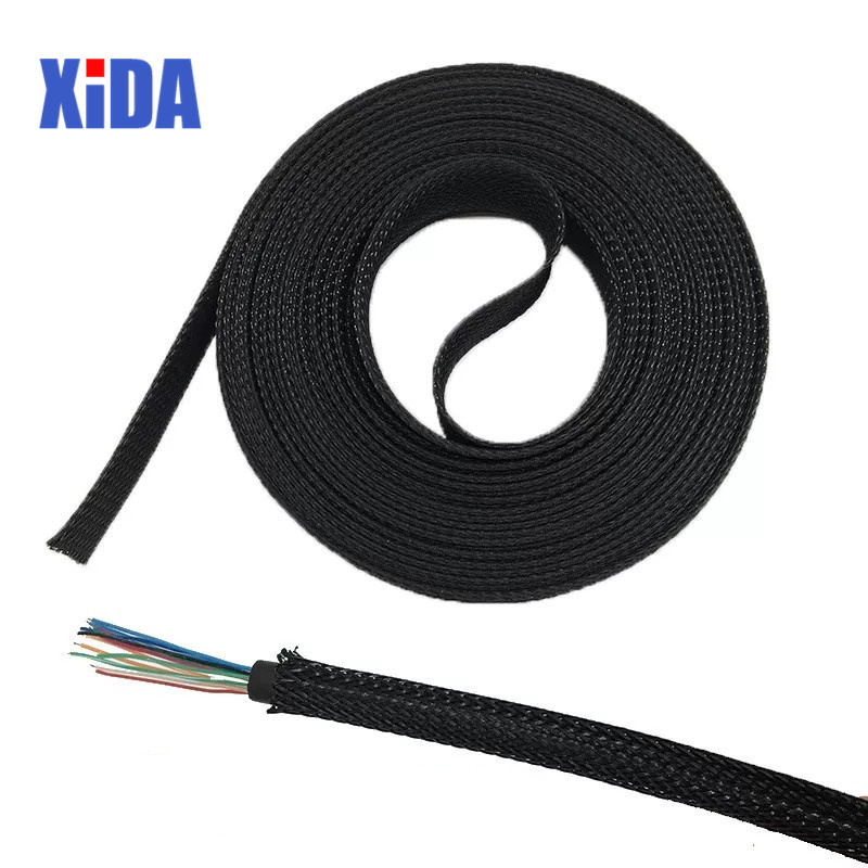 5/10 m schwarzer isolierter Ge – Cable Sleeve Braided Bewertung und Preis