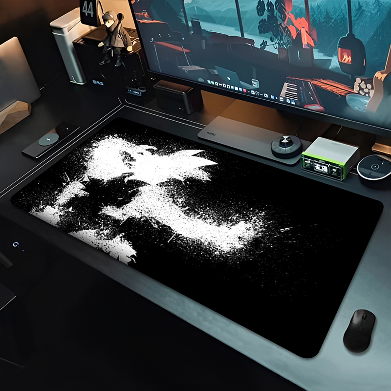 DBZ Schwarzes Anime-Mauspad Dr – Gaming Accessories For Gaming Setup Bewertung und Preis