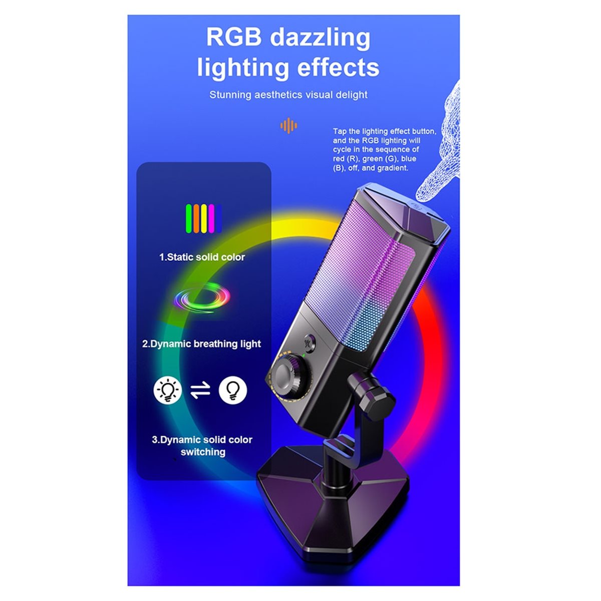 RGB-Mikrofon für Gaming, E-Spo – Gaming Accessories To Buy Bewertung und Preis