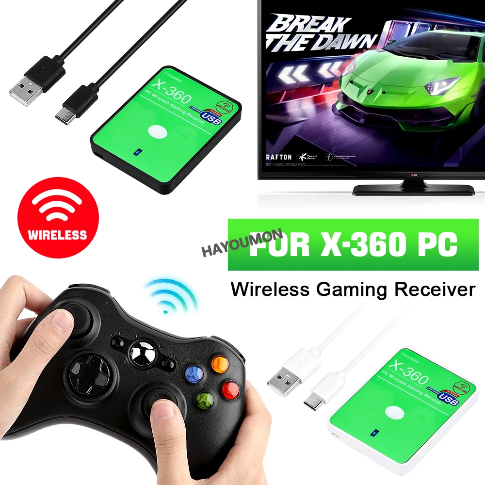 Neuer kabelloser Gaming-Empfän – Gaming Controllers Xbox Accessories Bewertung und Preis