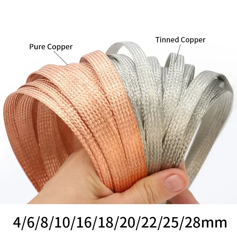 2M/5M verzinnte, geflochtene K – Cable Sleeve Braided Bewertung und Preis