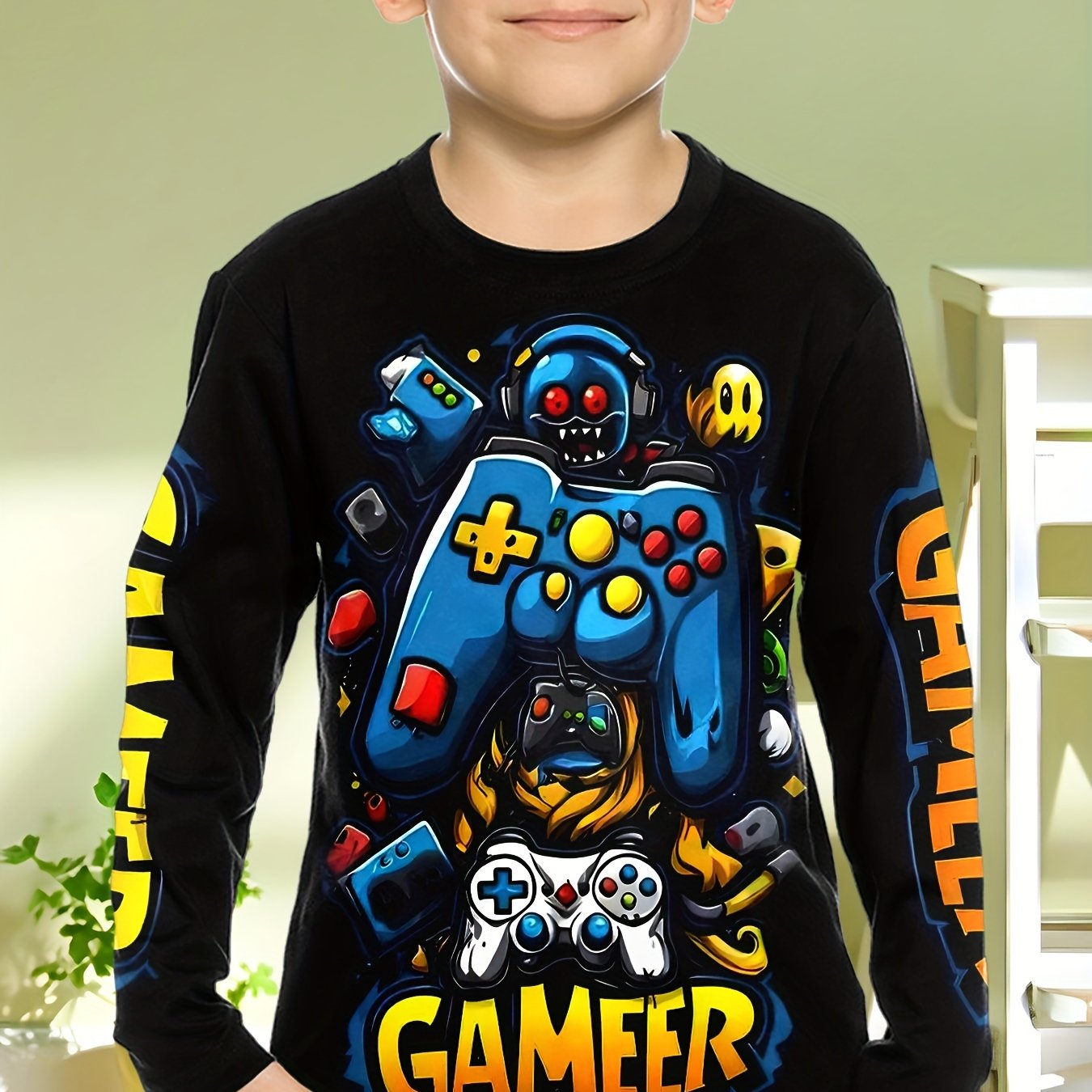 Kinderkleidung Jungen T-Shirt  – Gaming Accessories For Kids Bewertung und Preis