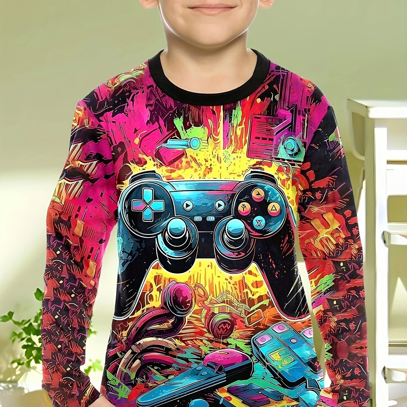 Kinderkleidung Jungen T-Shirt  – Gaming Accessories For Kids Bewertung und Preis