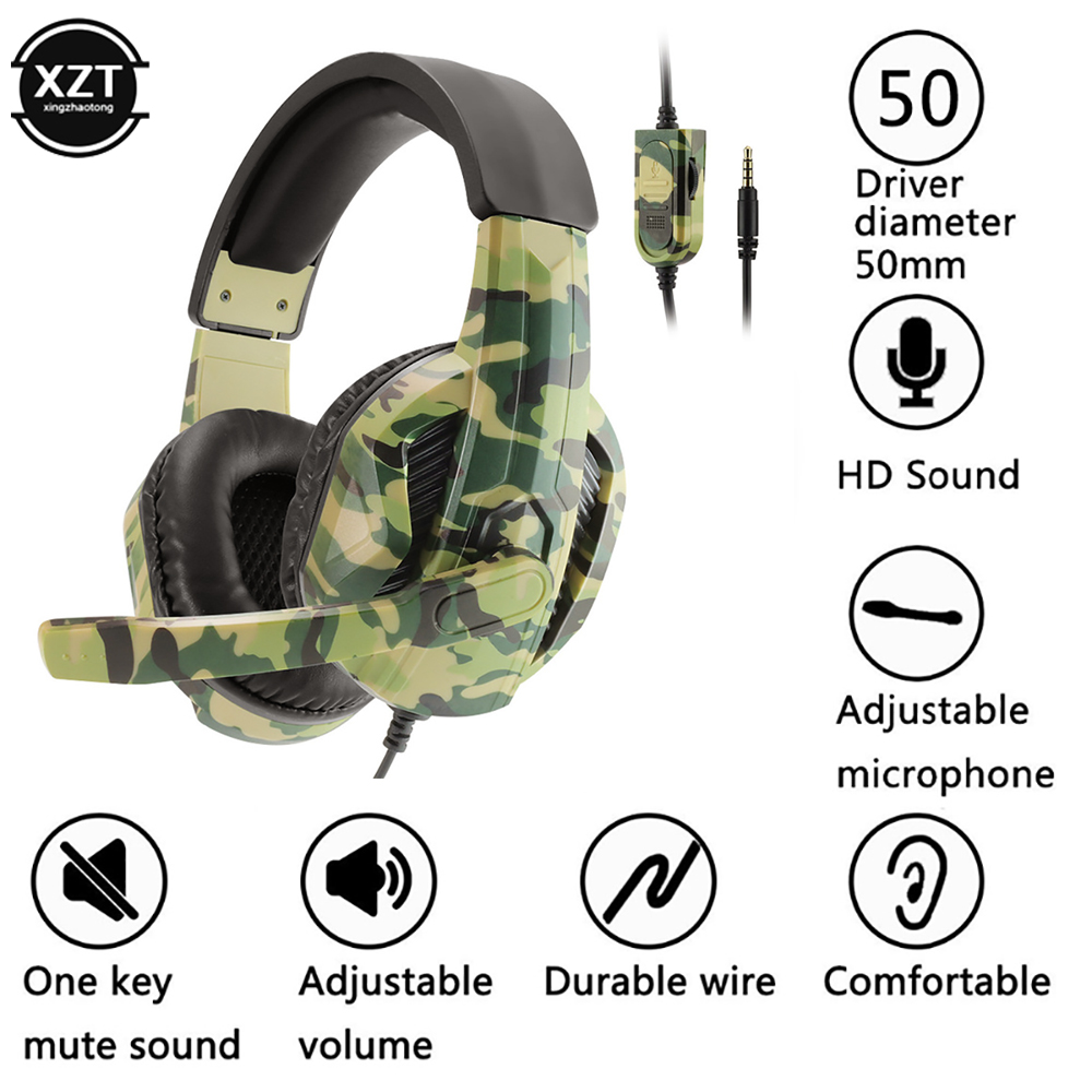 Camouflage Gaming Headset 3,5m – Venom Gaming Accessories Bewertung und Preis