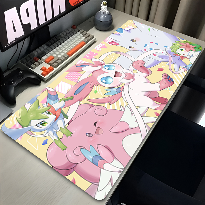 Großes rosa süßes Mauspad XXL  – Gaming Accessories For Desk Bewertung und Preis
