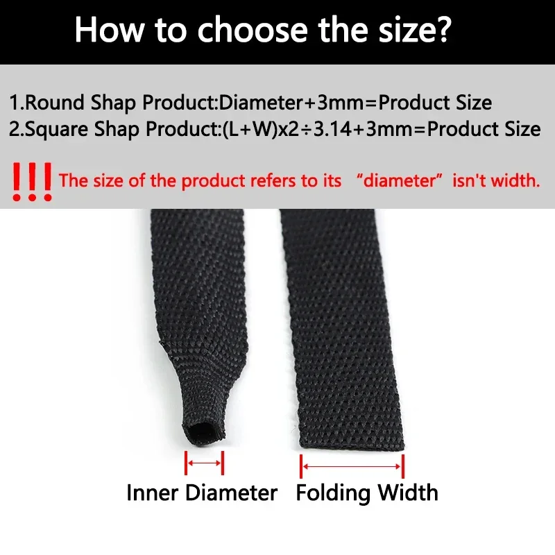 Schrumpfschlauch, geflochtene  – Cable Sleeve Braided Bewertung und Preis