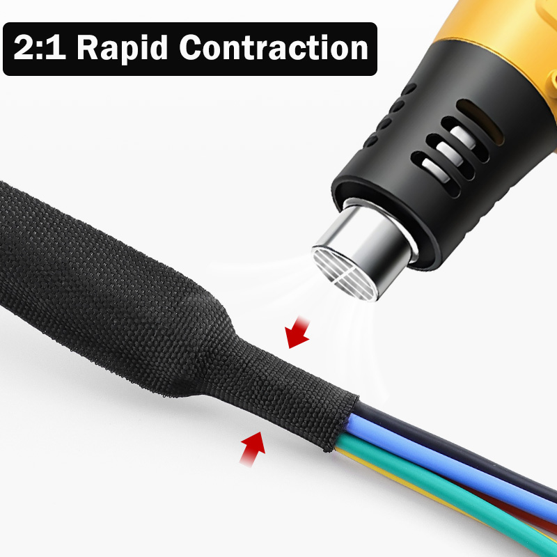 Schrumpfschlauch, geflochtene  – Cable Sleeve Braided Bewertung und Preis