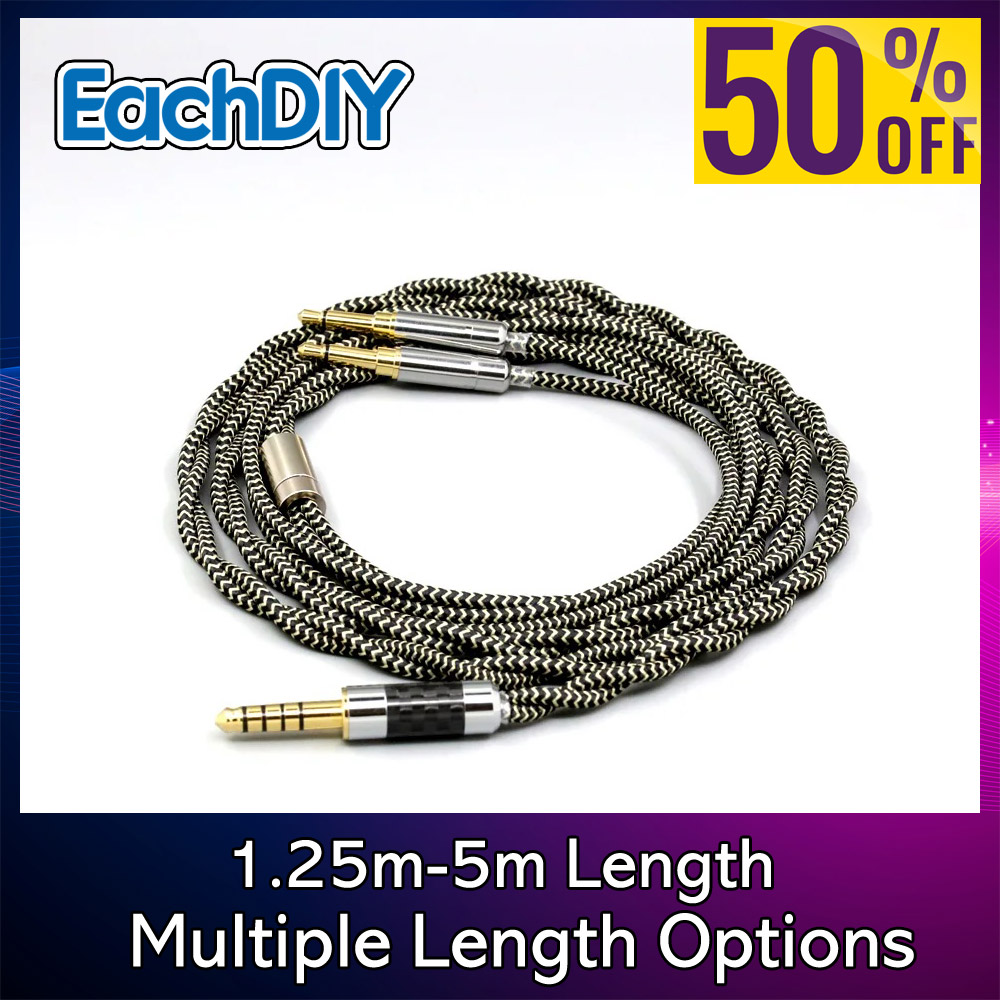 2 Core 2,8mm Litz OFC Kopfhöre – Cable Sleeve Braided Bewertung und Preis